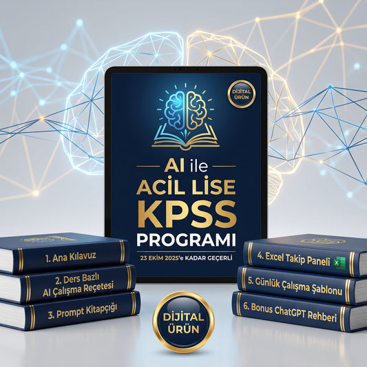 AI ile Acil Lise Kpss Programı