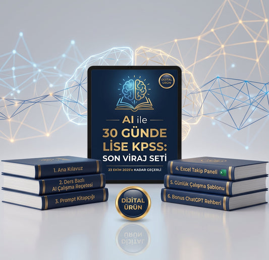 AI ile 30 Günde Lise KPSS: Son Viraj Seti